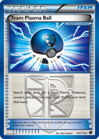 Team Plasma Ball 105/116