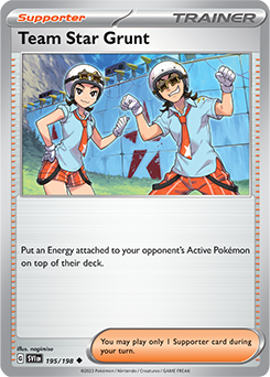 Team Star Grunt 195/198 Scarlet & Violet Scarlet & Violet