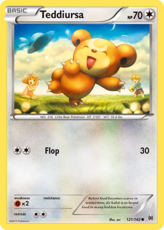 Teddiursa 121/162 XY BREAKthrough