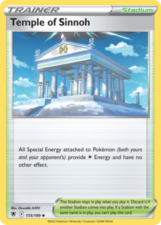 Temple of Sinnoh 155/189 Sword & Shield Astral Radiance