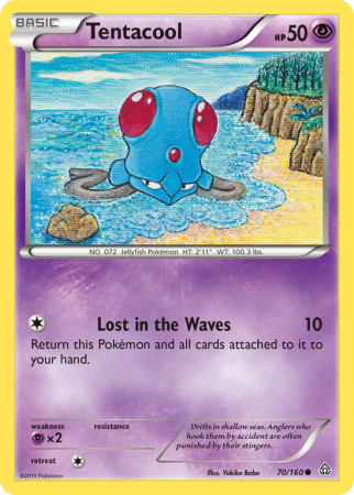 Tentacool 70/160 XY Primal Clash