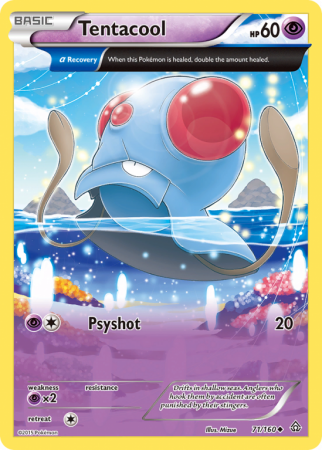 Tentacool 71/160 XY Primal Clash