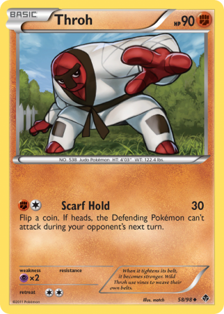 Throh 58/98 Black & White Emerging Powers