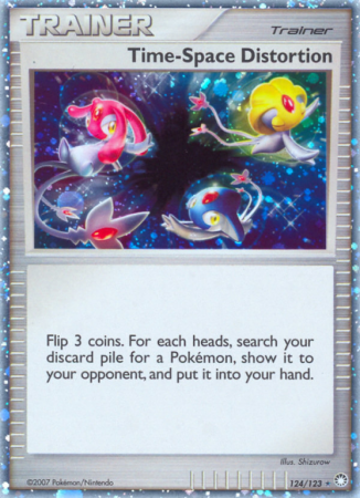 Time-Space Distortion 124/123 Diamond & Pearl Mysterious Treasures