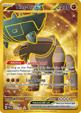 Ting-Lu ex 275/193 Scarlet & Violet Paldea Evolved