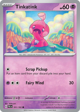 Tinkatink 101/193 Scarlet & Violet Paldea Evolved