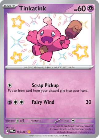 Tinkatink 165/91 Scarlet & Violet Paldean Fates