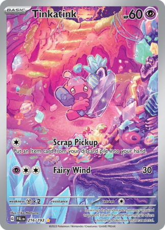 Tinkatink 216/193 Scarlet & Violet Paldea Evolved
