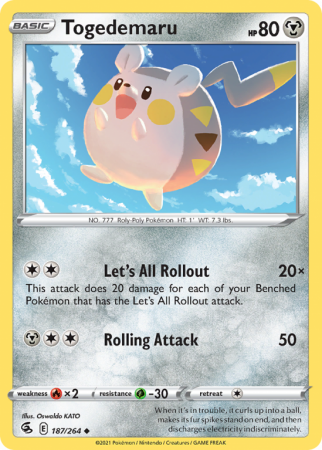 Togedemaru 187/264