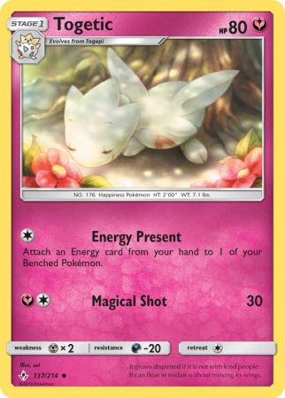 Togetic 137/214 Sun & Moon Unbroken Bonds