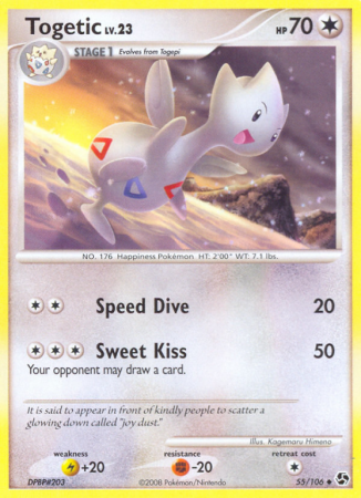 Togetic 55/106 Diamond & Pearl Great Encounters