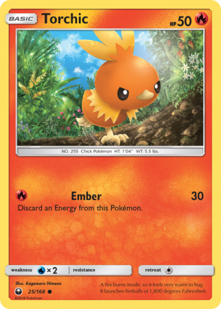 Torchic 25/168