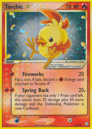 Torchic Star 108/109