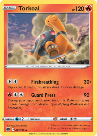 Torkoal 23/172 Sword & Shield Brilliant Stars