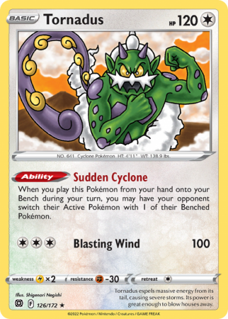 Tornadus 126/172