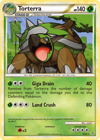 Torterra 10/95 HeartGold & SoulSilver HS—Unleashed