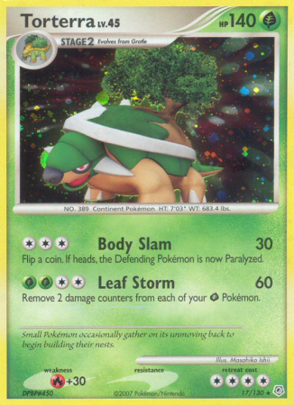 Torterra 17/130 Diamond & Pearl Diamond & Pearl