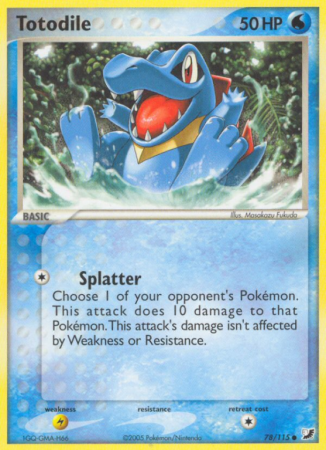 Totodile 78/115