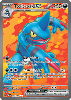 Toxicroak ex 232/198