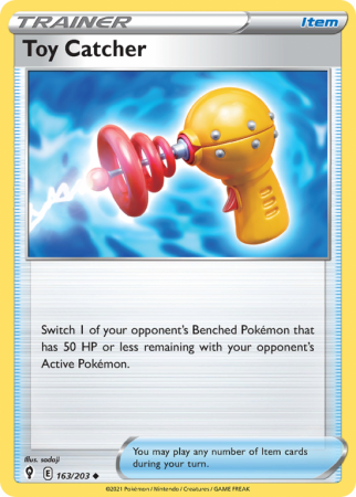 Toy Catcher 163/203 Sword & Shield Evolving Skies