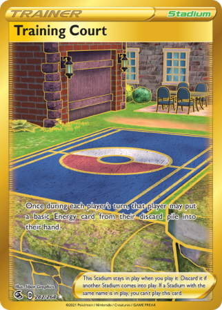 Training Court 282/264 Sword & Shield Fusion Strike