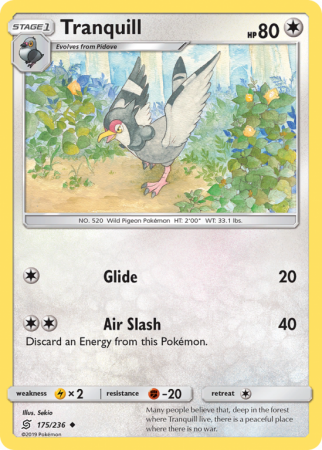 Tranquill 175/236 Sun & Moon Unified Minds