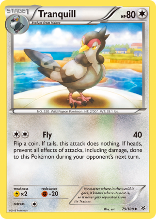 Tranquill 79/108 XY Roaring Skies