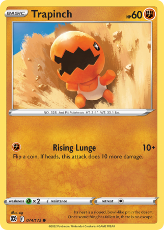 Trapinch 74/172 Sword & Shield Brilliant Stars