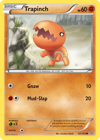 Trapinch 82/160 XY Primal Clash