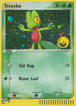 Treecko 7/40 NP Nintendo Black Star Promos