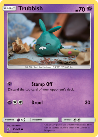 Trubbish 50/145 Sun & Moon Guardians Rising