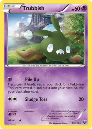 Trubbish 63/135 Black & White Plasma Storm