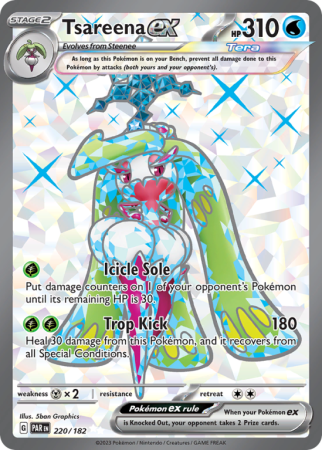 Tsareena ex 220/182 Scarlet & Violet Paradox Rift
