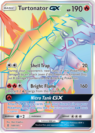 Turtonator-GX 148/145 Sun & Moon Guardians Rising