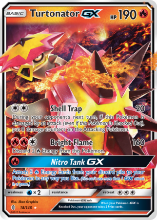Turtonator-GX 18/145 Sun & Moon Guardians Rising