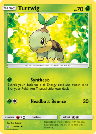 Turtwig 6/156 Sun & Moon Ultra Prism
