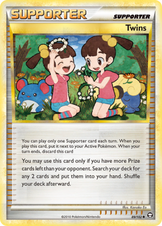 Twins 89/102 HeartGold & SoulSilver HS—Triumphant