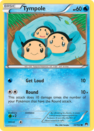 Tympole 33/122 XY BREAKpoint