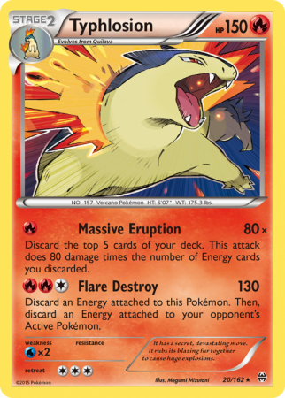 Typhlosion 20/162