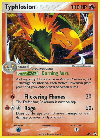 Typhlosion 34/40 NP Nintendo Black Star Promos
