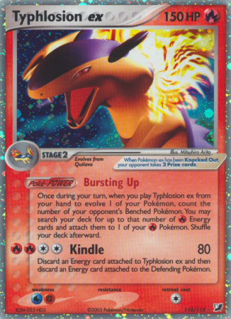 Typhlosion ex 110/115