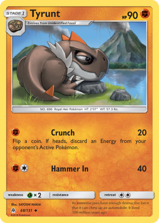 Tyrunt 68/131 Sun & Moon Forbidden Light