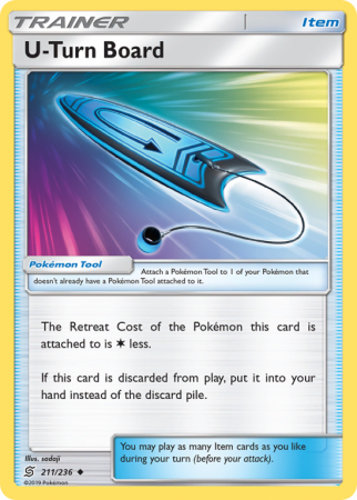 U-Turn Board 211/236 Sun & Moon Unified Minds