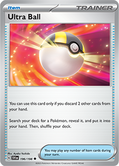 Ultra Ball 196/198 Scarlet & Violet Scarlet & Violet