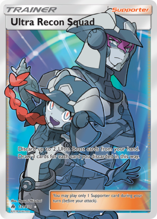 Ultra Recon Squad 131/131 Sun & Moon Forbidden Light