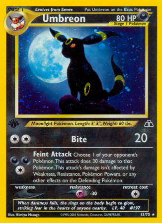 Umbreon 13/75