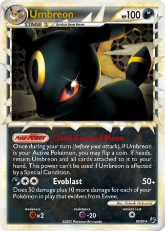 Umbreon 86/90 HeartGold & SoulSilver HS—Undaunted