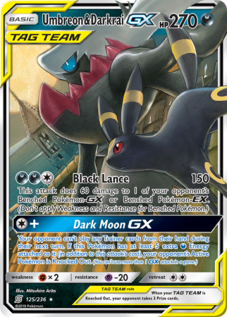 Umbreon & Darkrai-GX 125/236