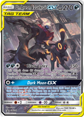 Umbreon & Darkrai-GX SM241/156