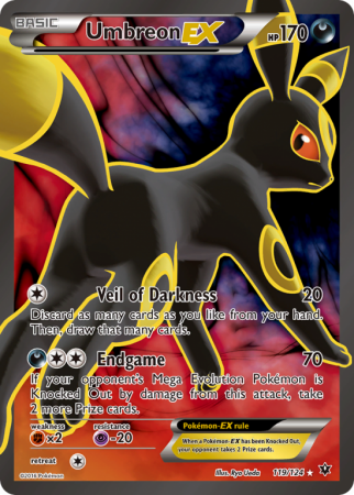 Umbreon-EX 119/124 XY Fates Collide